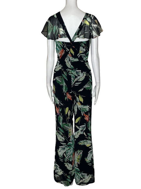 Mono Adelyn Rae Estampado Floral Verde - Talla XS