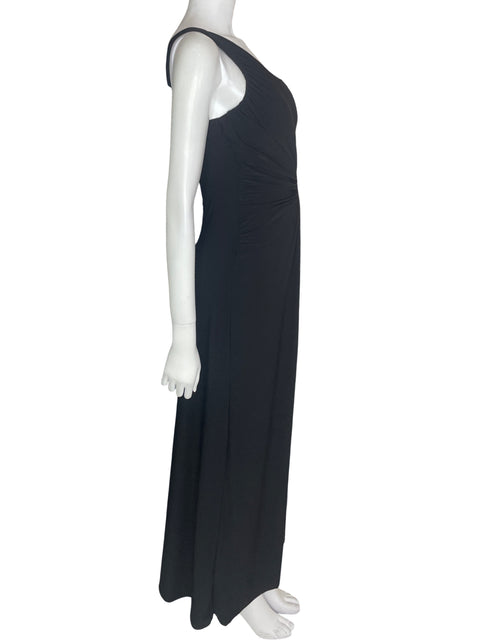Vestido Lucas&emma Oneshoulders Maxi Negro - Talla S