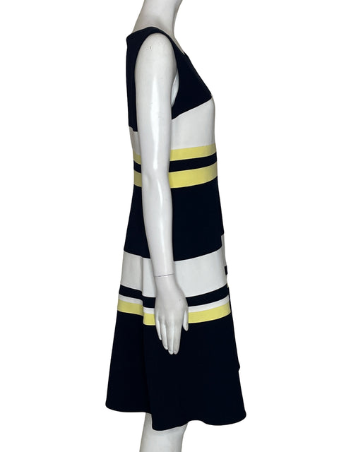 Vestido Tommy Hilfiger Rayas Azul - Talla 10