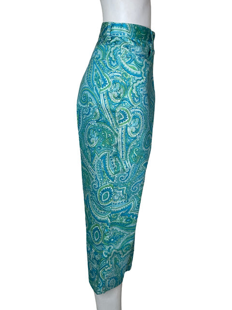 Jean Ralph Lauren Estampado Azul - Talla 12
