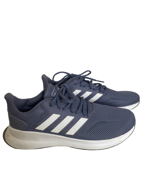 Zapatilla Adidas Suela de goma Cordones Azul - Talla 8.5