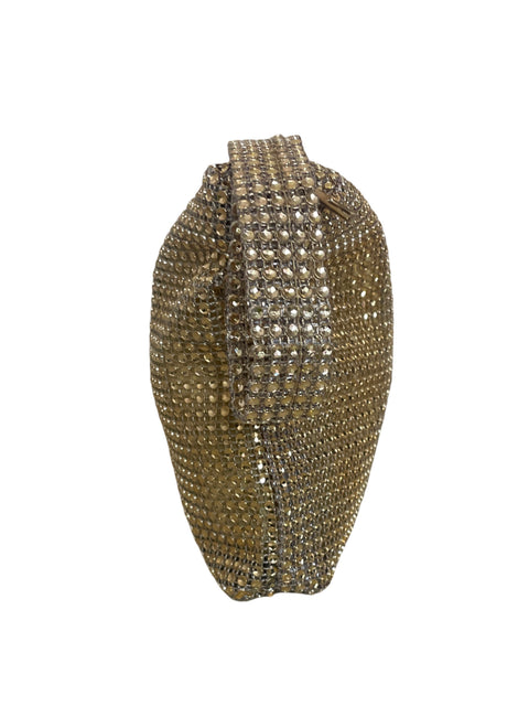 Cartera Tesoro Tps Brillo Texturizado Dorado - Talla U
