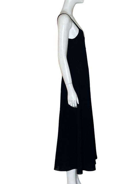 Vestido Plaza South Lencero Recto Negro - Talla M