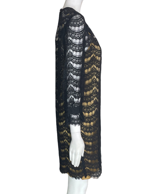 Vestido Milly Tejido Tiras Midi Negro - Talla 4
