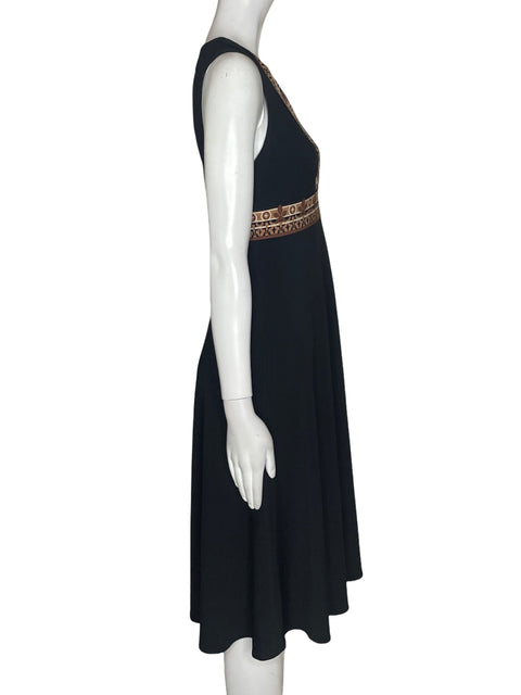 Vestido Maggy London Midi Negro - Talla 4