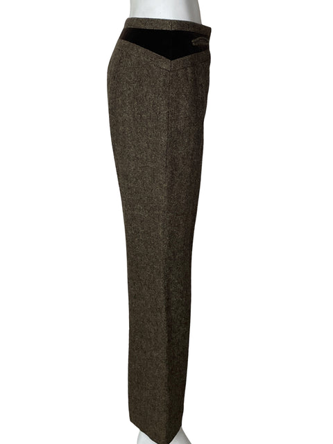 Pantalón Grace Dane Lewis Recto Marrón - Talla 4