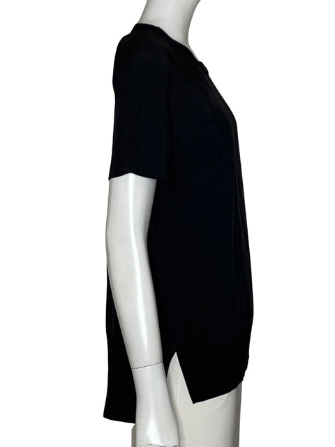 Blusa Athleta Cuello redondo Negro - Talla S