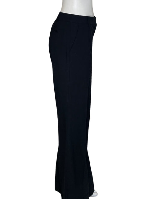 Pantalón Zara Wide-leg Negro - Talla 38