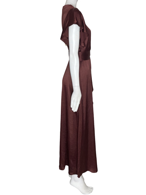 Vestido Kate Spade Bicolor Cuello v Fajon Beige - Talla 4