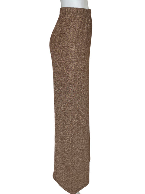 Pantalón If She Loves Brillo Dorado - Talla M