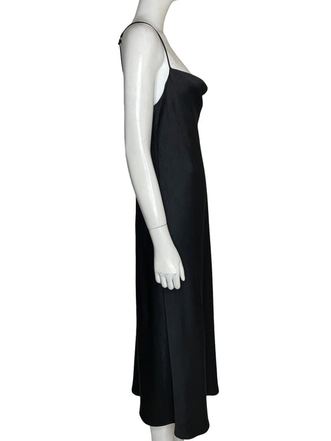 Vestido The Fifth Label  Satinado Maxi Negro - Talla M