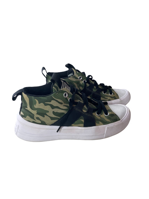 Zapatilla Converse Chuck taylor Camuflaje Suela de goma Verde - Talla 6