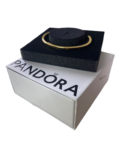 Pulsera Pandora Dorado Brazalete Dorado - Talla U