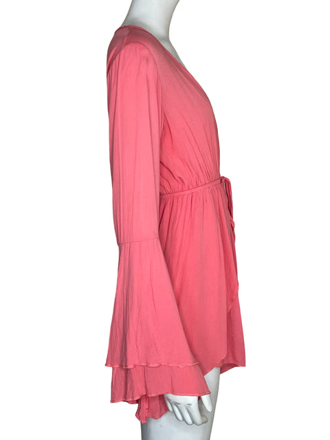 Romper Tesoro Tps Mini Cuello v Naranja - Talla M