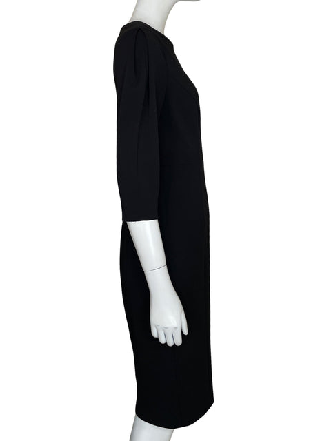 Vestido Calvin Klein Midi Cuello redondo Negro - Talla S