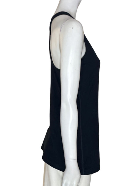 Blusa Dry Fit Tiras Ajustado Negro - Talla M
