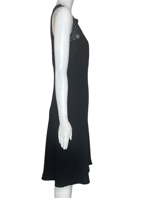 Vestido Jones New York Sin mangas Tejido Suelto Negro - Talla 10