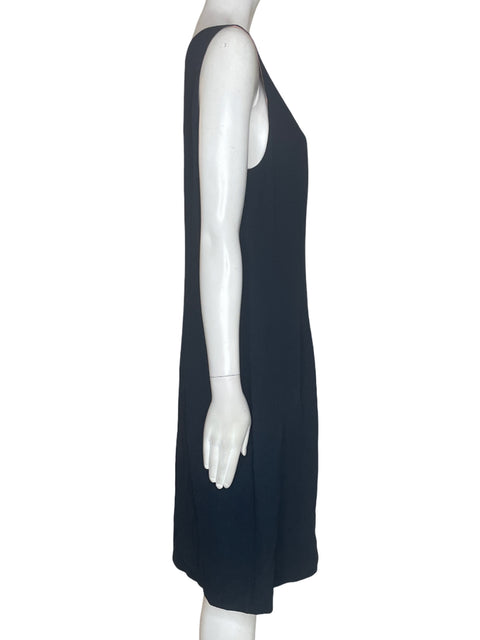 Vestido Gai Mattiolo Ajustado Sin mangas Midi Azul - Talla 46