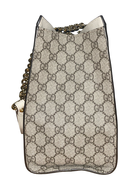 Cartera Gucci Monogram Beige - Talla U