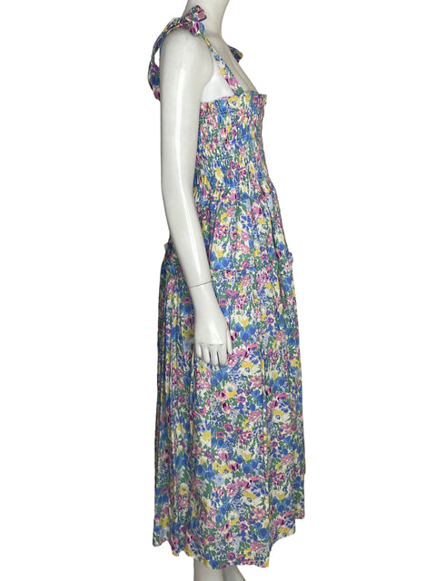 Vestido En Saison Estampado Floral Azul - Talla M