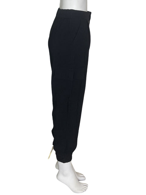 Pantalón A New Day Cargo Liso Bolsillo Negro - Talla 2