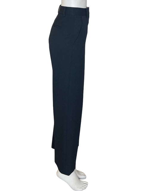 Pantalón Calvin Klein Recto Bolsillo Wide leg Azul - Talla 6