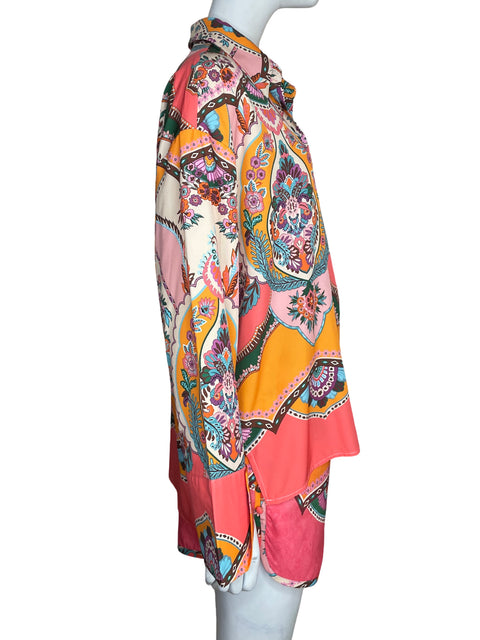 Conjunto Qjwm Women Estampado Manga larga Rosado - Talla L