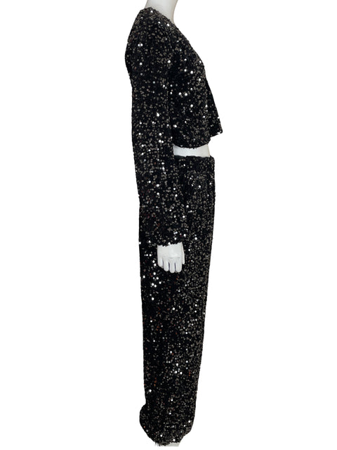 Conjunto Avec Les Filles Lentejuelas Cargo Negro - Talla S