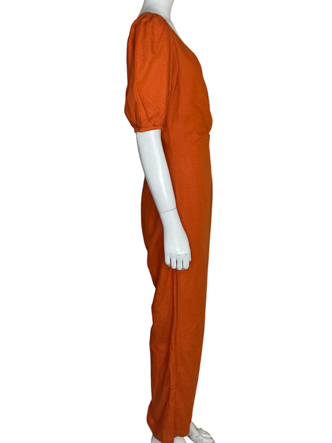 Mono Mango Mangas Abullonadas Naranja - Talla 6