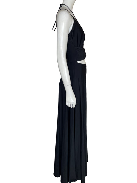 Mono Paula Triviño de Algodón Wide leg Negro - Talla S
