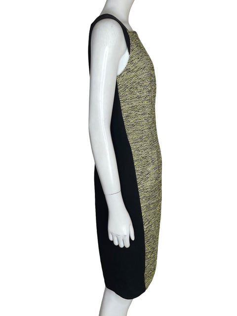 Vestido Tahari Midi Sin mangas Verde - Talla M