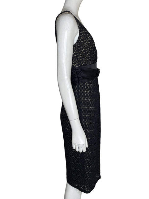 Vestido Maggy London Encaje Negro - Talla 8