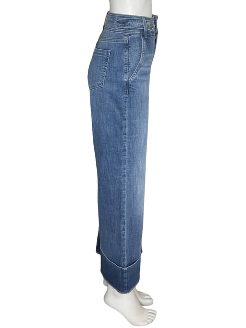 Pantalón Nydj Slim fit Bootcut Recto Azul - Talla 6