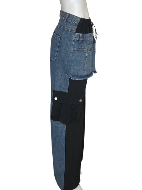 Pantalón Tesoro Tps Cargo Denim Azul - Talla S