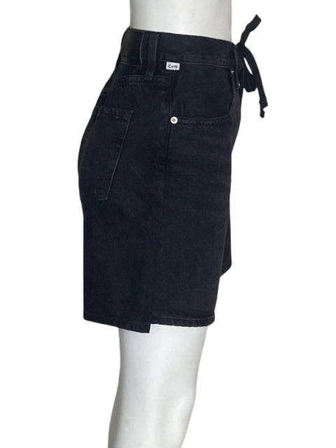 Short Citizens Of Humanity Mini Amarrado Cinta Negro - Talla S