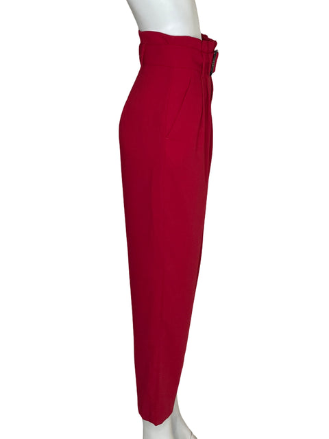 Pantalón Tesoros TPS Pinzas Rojo - Talla S