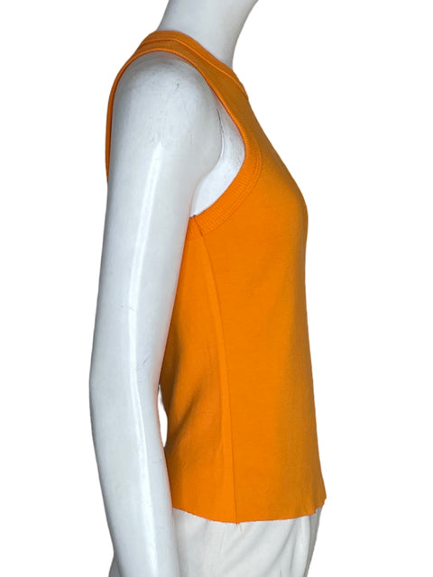 Blusa Colcci de Viscosa Cuello acanalada Naranja - Talla S