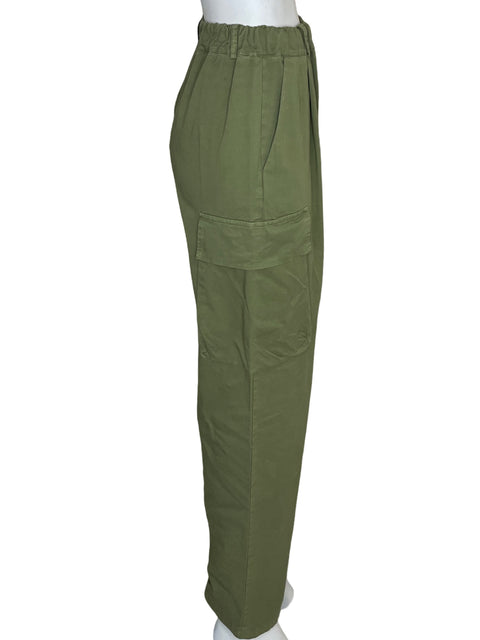 Pantalón Dixie de Algodón Cargo Verde - Talla S