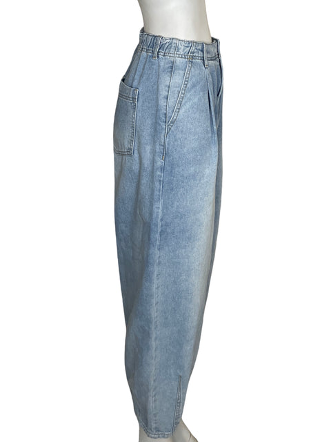 Jean Miou Muse Wide-leg Azul - Talla S