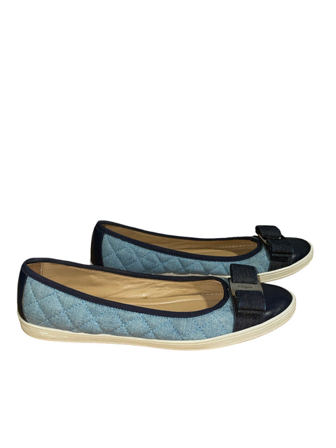 Calzado Salvatore Ferragamo Rufina Azul - Talla 6.5
