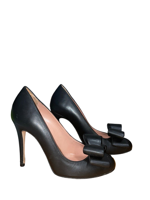 Calzado Red Valentino Lazo Punta cerrada Negro - Talla 35