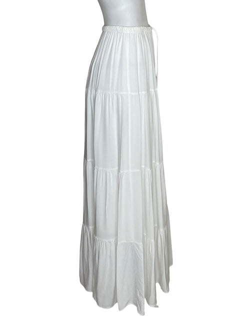 Falda Tesoro Tps Escalonada Vuelos Blanco - Talla XS