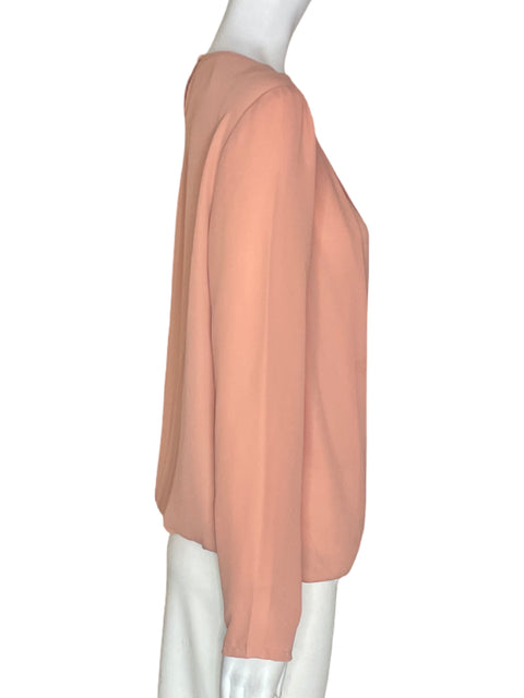 Blusa Tesoro Tps Liso Plisado Manga larga Rosado - Talla S