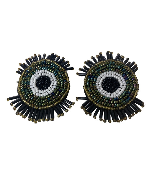 Arete Tesoro Tps Canutillo Brillo Morado - Talla U