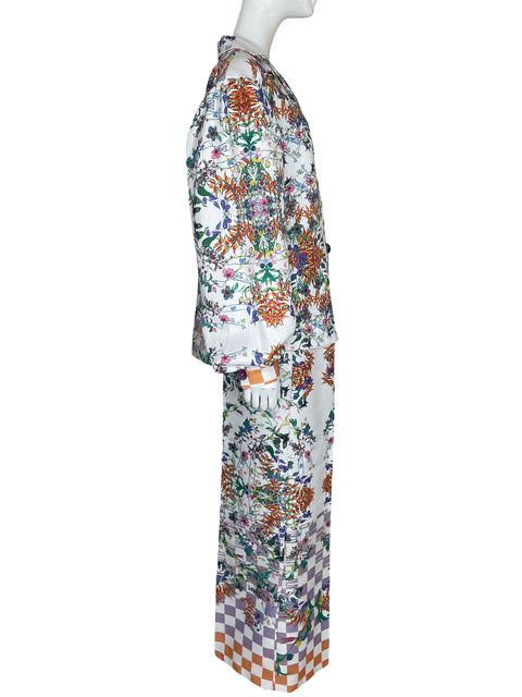 Conjunto Tony Vergara Mangas abullonadas Blanco - Talla M