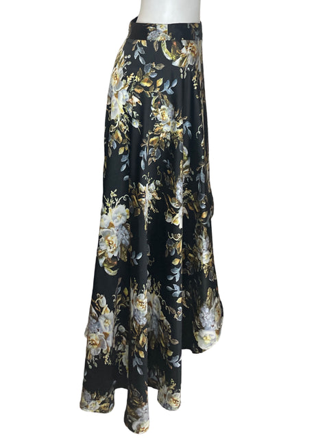 Falda Jealous Tomato Estampado Asimétrico Negro - Talla M