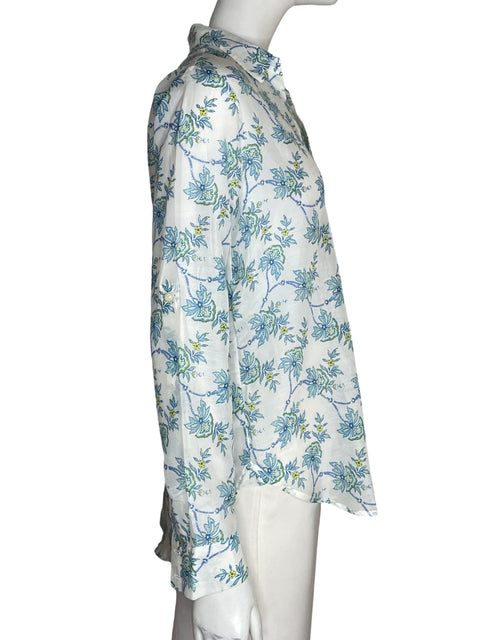 Camisa Ann Taylor Estampado Verde - Talla S