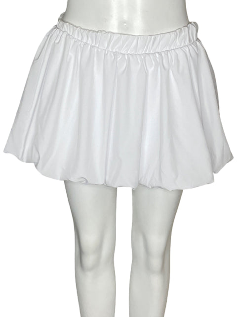 Falda Oysho Falda/pantalon Globo Liso Blanco - Talla M