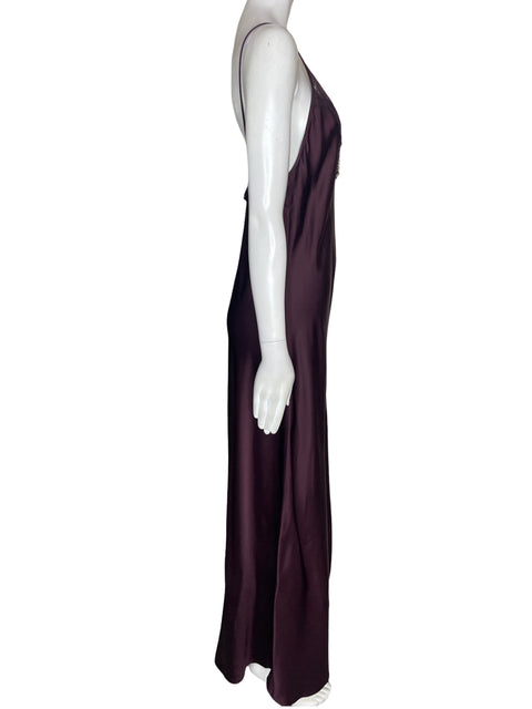 Vestido Massimo Dutti Maxi Tiras Suelto Rojo - Talla S