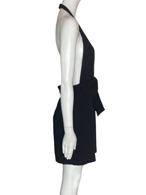 Vestido Maeve Cut-out Suelto Liso Negro - Talla 4